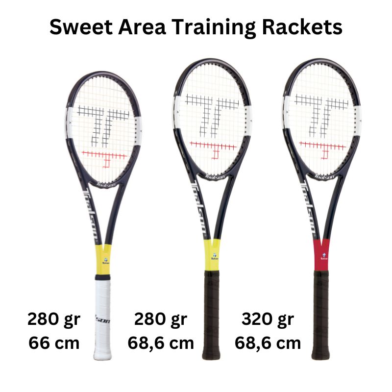 SWEET AREA Racket 280g jr Toalson Tennis Racket Sweetspot